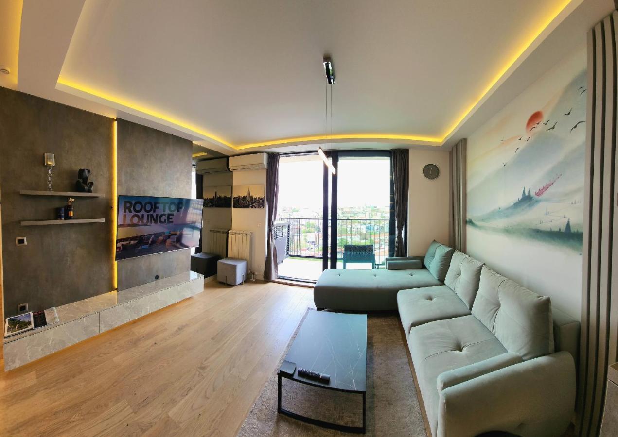 Belgrade Waterfront 16Th Fl Lux Apt. W/ City View Eksteriør bilde
