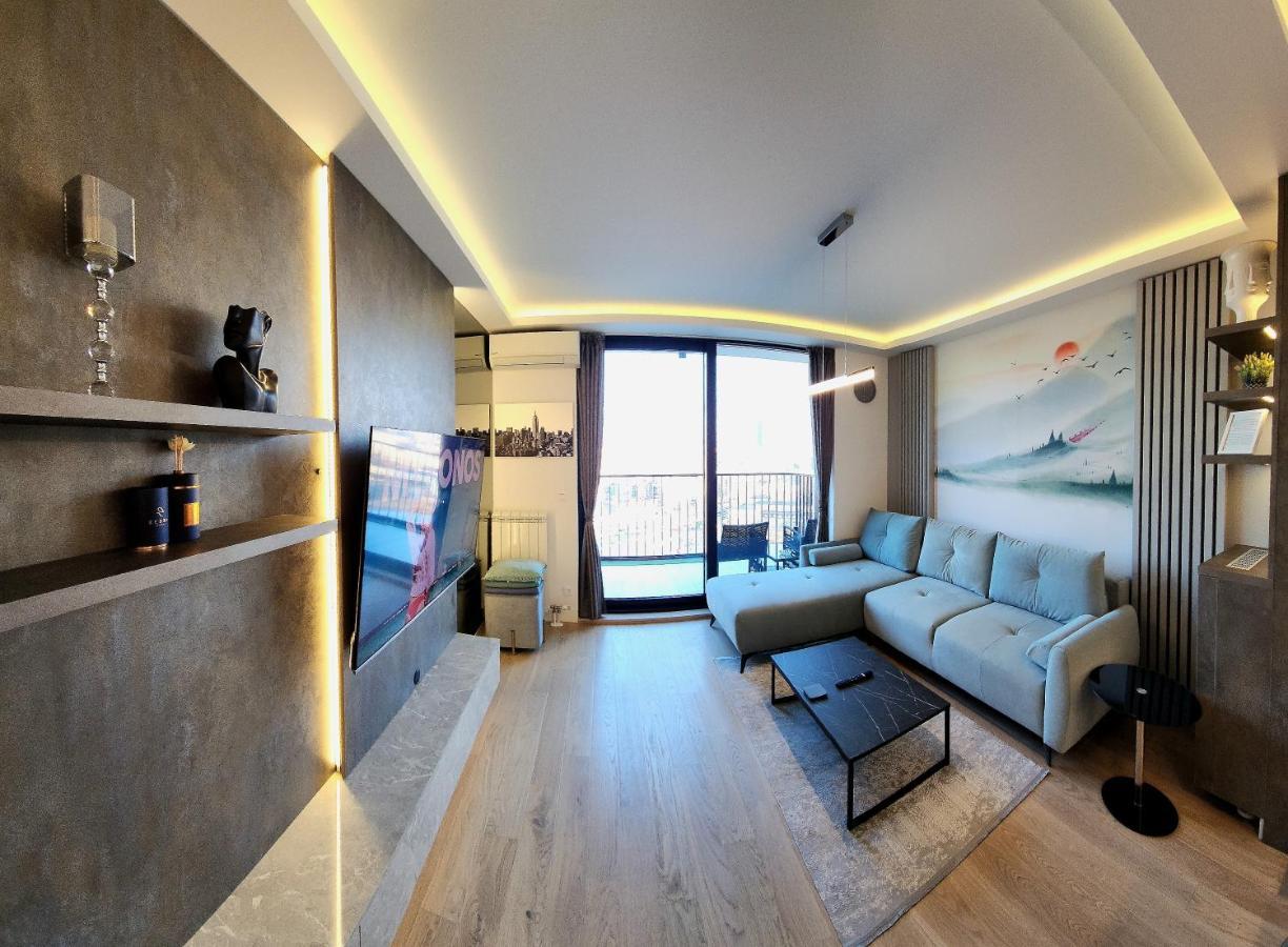 Belgrade Waterfront 16Th Fl Lux Apt. W/ City View Eksteriør bilde