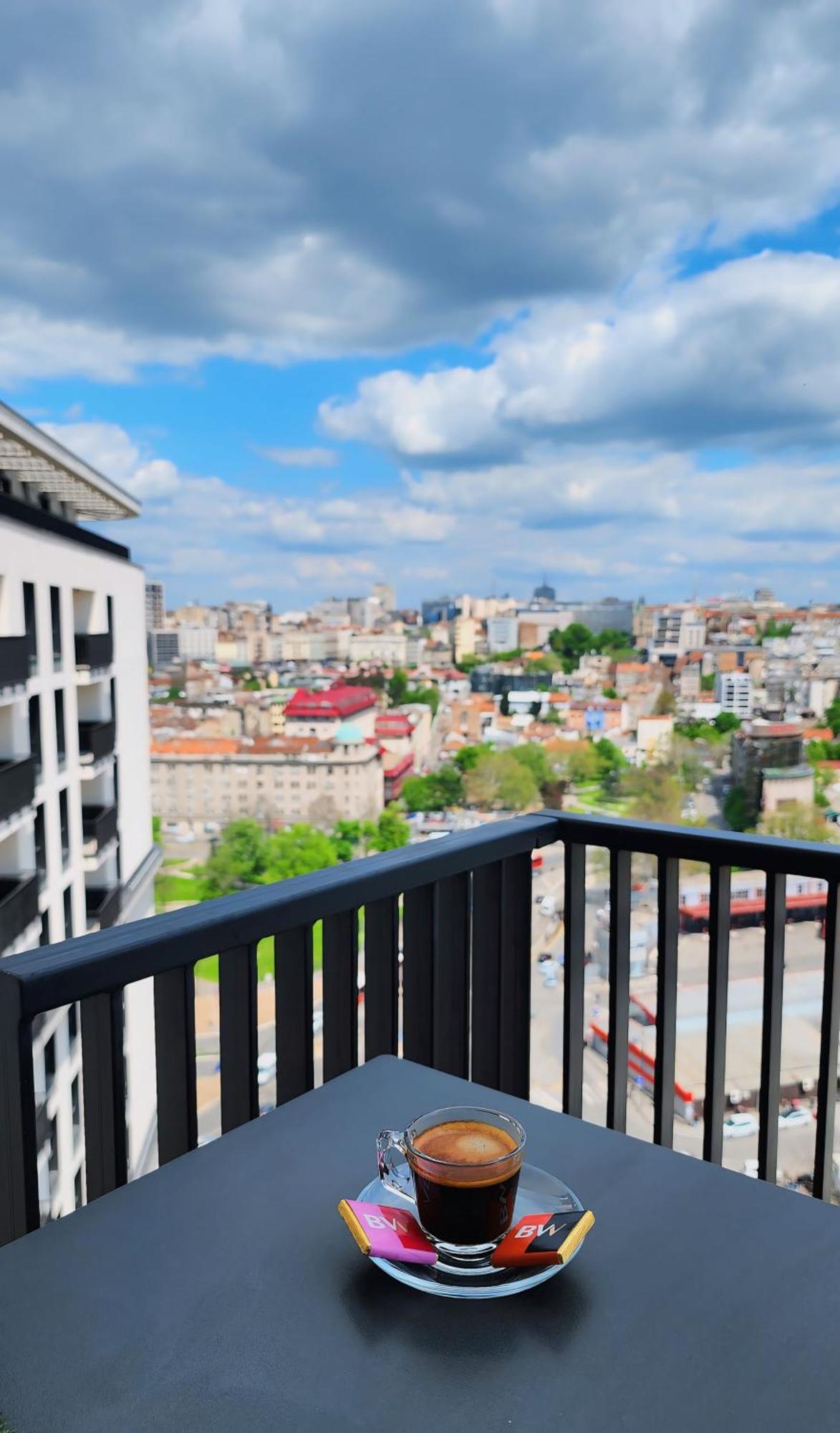 Belgrade Waterfront 16Th Fl Lux Apt. W/ City View Eksteriør bilde